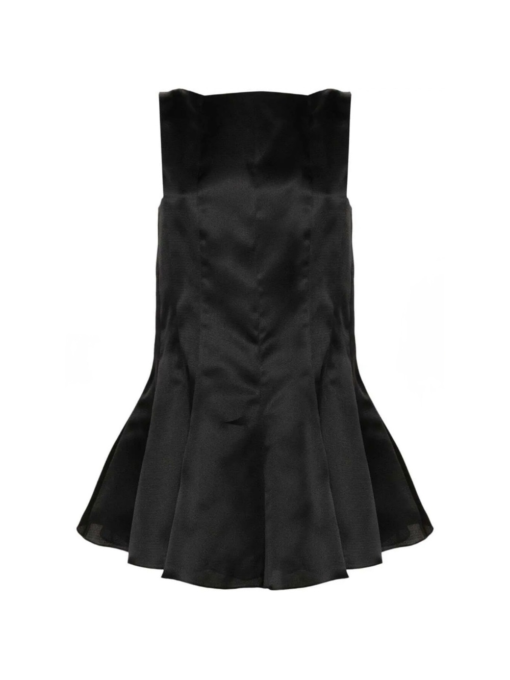 KHAITE ‘Mags’ Silk-Gazar Mini Dress